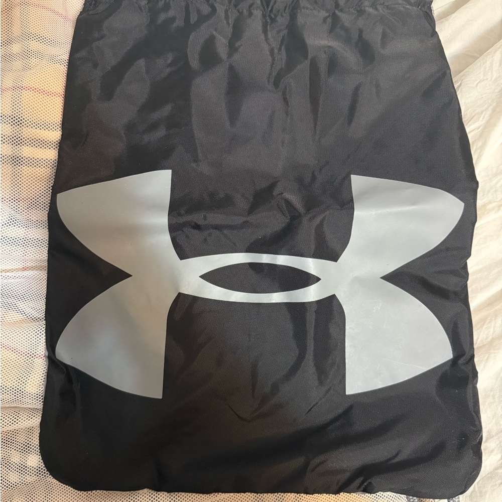 Under Armour Black Drawstring Bag
